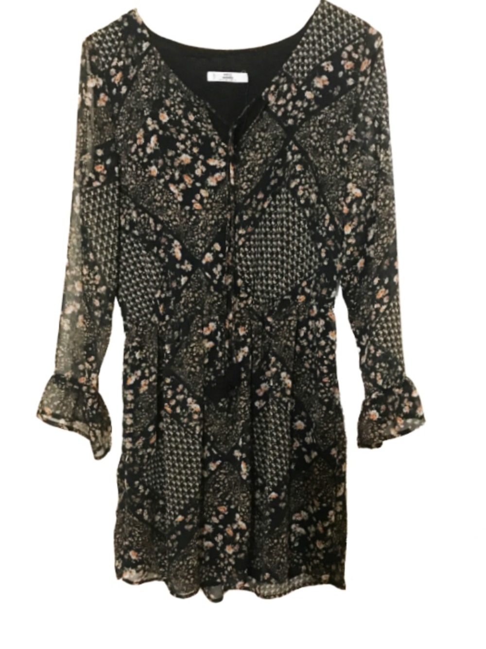MNG Floral Mimi Dress Size 2